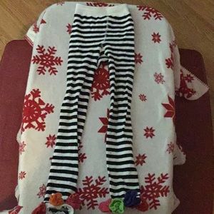 Toes and bows leggings